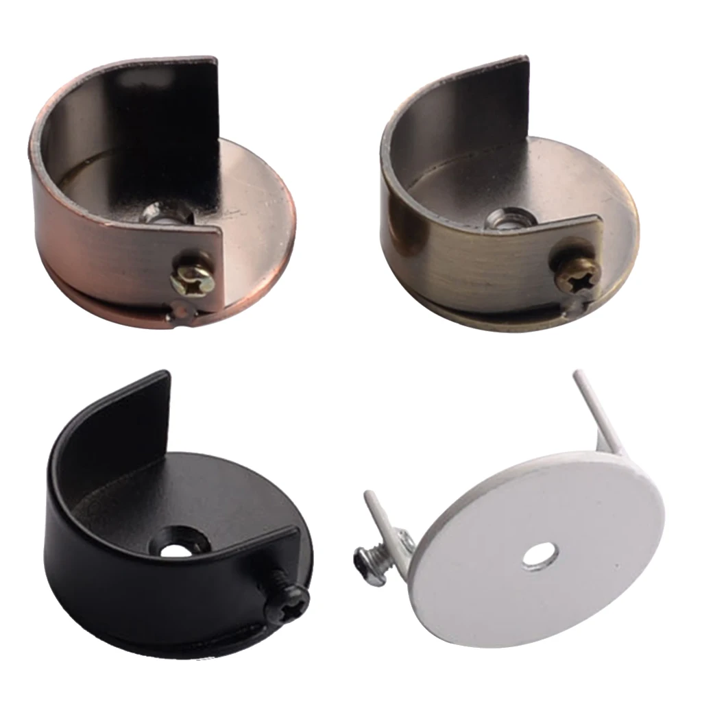 22mm or 28mm Decorative Curtain Pole Mix Match Finials, Window Treatment Supplies Ends Head Caps 