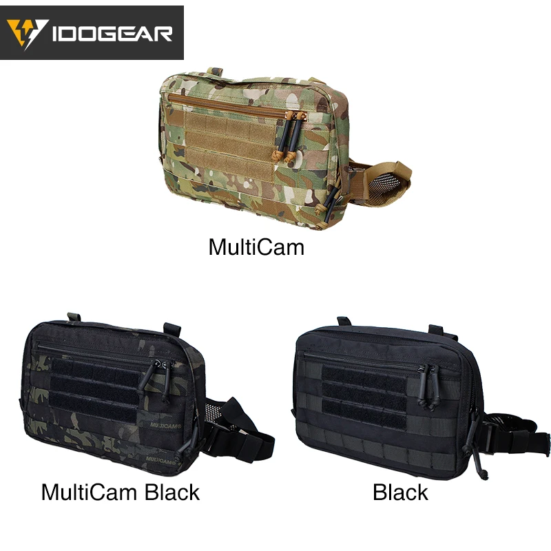 IDOGEAR Tatcical сумка нагрудная сумка Recon нагрудная Сумка MOLLE сумка на плечо многоцелевая Военная Боевая Сумка EDC 3537