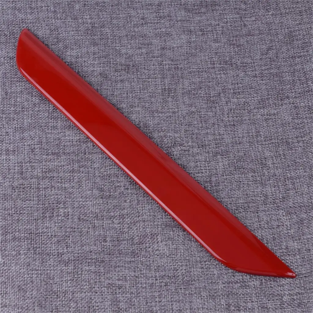 

DWCX Red inner Copilot Seat Front Grab Handle Bar Trim Cover Strip Mouldings Decoration ABS Fit for Jeep Wrangler JL 2018 2019