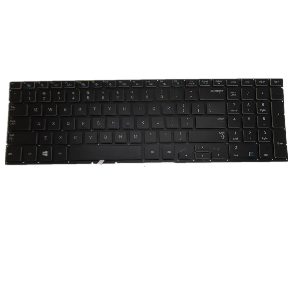

Клавиатура для ноутбука Samsung NP700Z7C, версия США, Черная