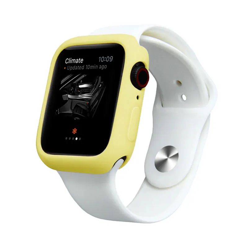 Чехол для часов для Apple watch чехол 4 5 44 мм 40 мм, 42 мм, 38 мм, версия наручных часов iWatch, 5/4/3/2/1 Бампер протектор устойчивый к царапинам ударопрочный чехол