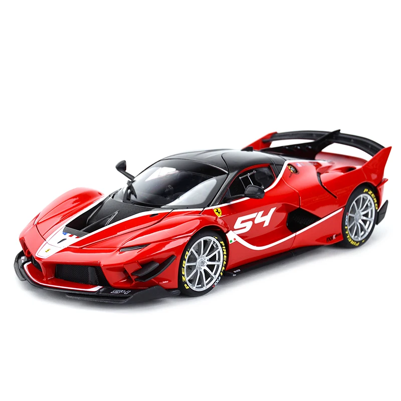 Bburago 1:18 FXX K EVO Изысканная версия спортивный автомобиль статическая имитация литые