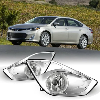 

Car Clear Lens Pair Fog Light Lamp Wiring Switch Kit DOT for Toyota Avalon 2013-2015