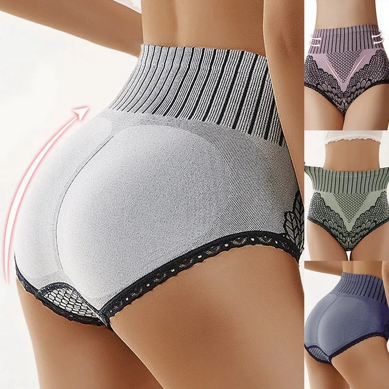 high waisted cheeky underwear Shapers Panties For Women Body Shaper Women's Underwear Slimming Butt Lifter Shapewear Underwear Tummy Control Panties Lingerie sheer panties