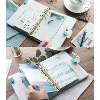 

1Set Fresh Diary Paper Binders A5 A6 Loose Leaf Notebook Divider Index Separator