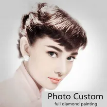 Персональная фотография Изготовление на заказ полная дрель смолы Стразы 5D Diy алмазная живопись Вышивка Узор рукоделие Наклейка на стену