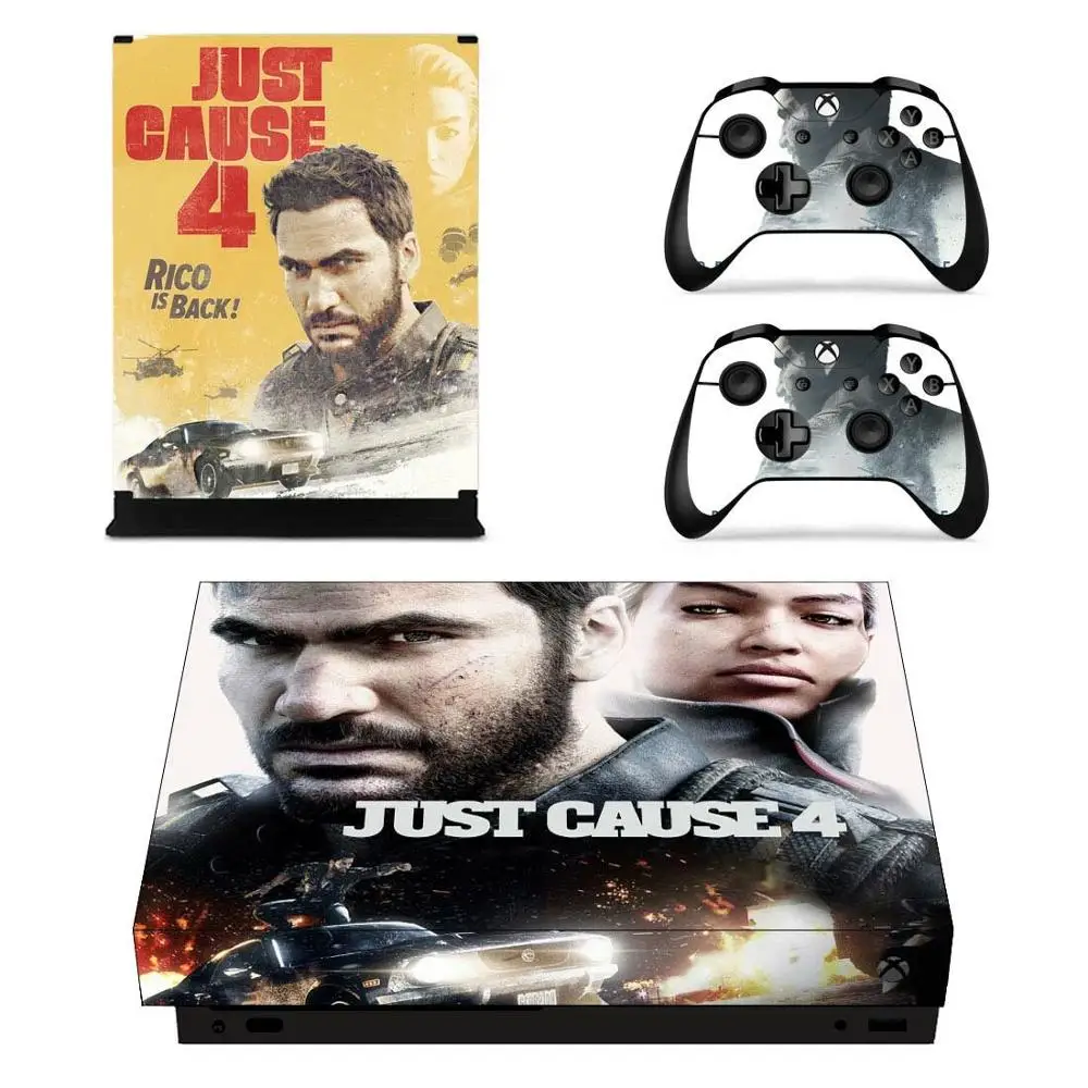 Для Xbox One X sticker s Just Cake 4 виниловое покрытие стикеры Adesivo для Xbox one X консоли пульта дистанционного управления скины