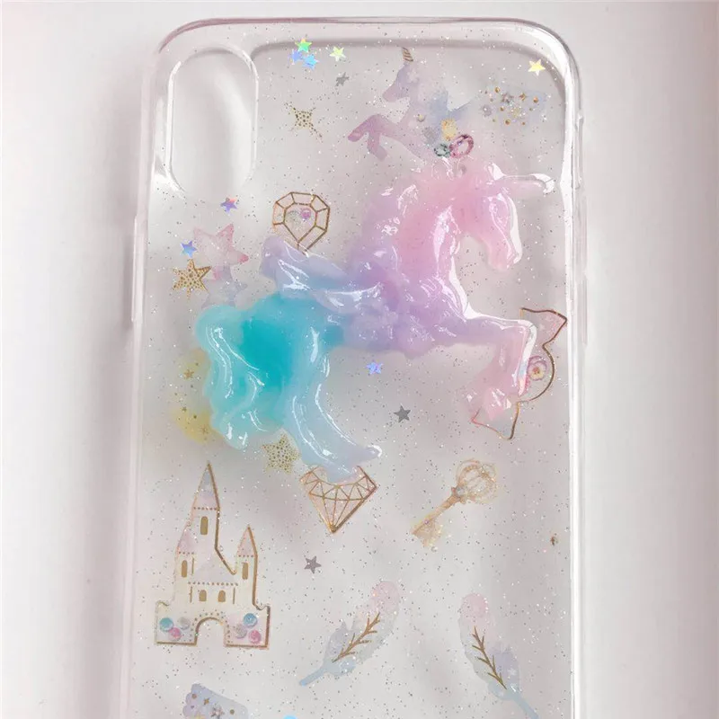 Чехол для мобильного телефона с рисунком единорога лошади для iphone11 для iphone6plus для iphoneexsmax