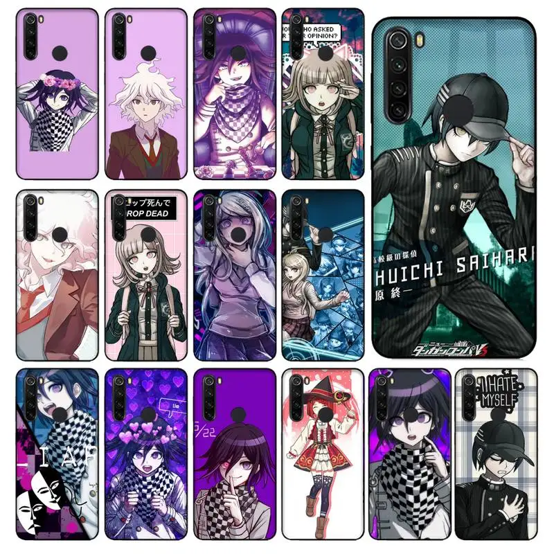 FHNBLJ Danganronpa V3 чехол для телефона Xiaomi Redmi 5 5Plus 6 6A 4X 7 8 Note 5A 8Pro | Мобильные телефоны и