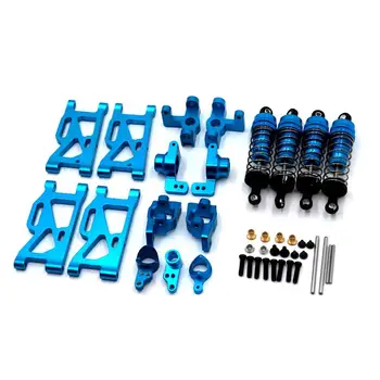 

Wltoys 144001 Upgrade Parts Metal Steering Swing Arm Base C Rear Hub Seat Shock Absorber for RC Car Wltoys 144001 Parts