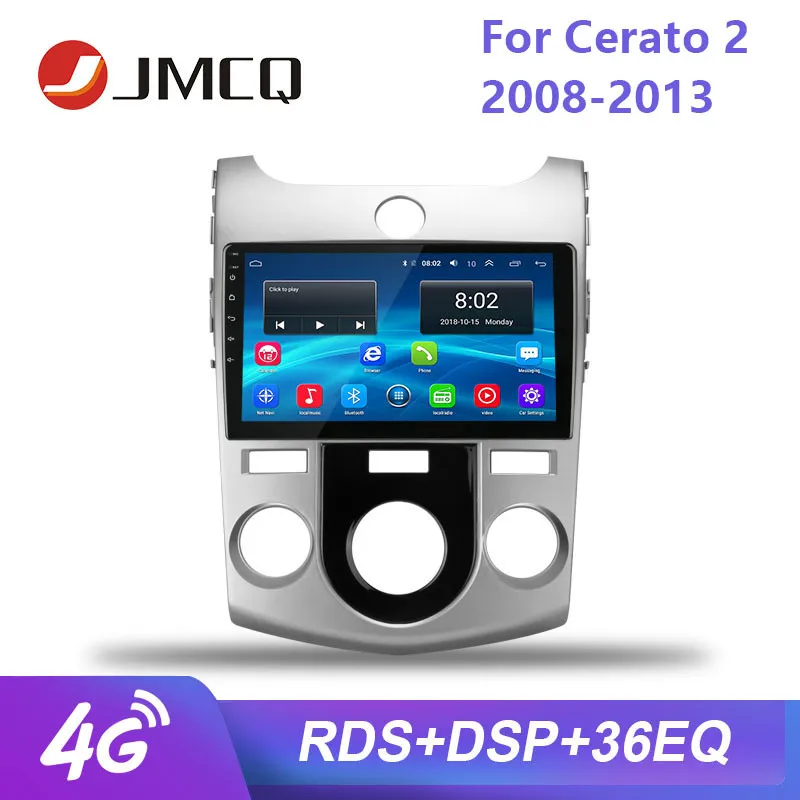 JMCQ " 4G Wifi для KIA Cerato 2 2008-2013 автомобильный Радио Android плеер gps Navigaion 2G+ 3 2G RDS Мультимедиа Видео плеер с рамкой