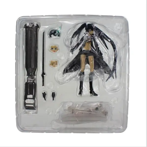 15 см аниме фигурка Black Rock Shooter Hey Figma SP012 подвижные Swordsmen ПВХ Коллекционная модель мультфильм искусство ремесла игрушка Новинка