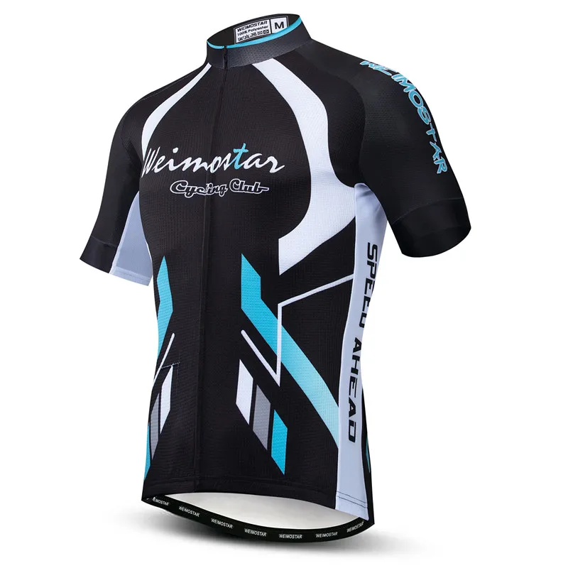 Color 5 Weimostar для групповой езды на велосипеде Джерси Для мужчин летние MTB велосипед Джерси быстросохнущая Велосипедный спорт топы с принтом бейсболист Джерси дышащая Спортивная одежда для велоспорта Ropa - Цвет: Color 5