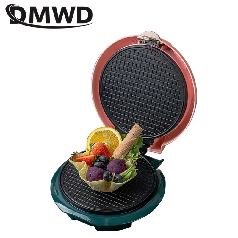 DMWD Electric Crispy Egg Roll Maker Omelet Sandwich Iron Crepe Baking