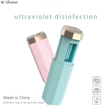 

Portable Ultraviolet Germicidal Lamp Handheld Disinfection Lamp UV Mini Ozone Sterilizer For Home Travel Hotel USB Charging