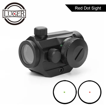

Tactical Micro 1x20 RD Red Dot Sight Scope Compact Collimator Sight Fit 20mm Dovetail Rail For Sniper Airsoft Hunting Scope