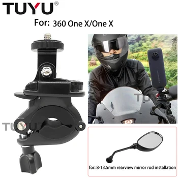 

TUYU Motorcycle rearview mirror rod mounting bracket for Insta360 One X/One X Panoramic camera Accessories Multi-Function