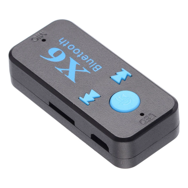 X6 беспроводной Bluetooth 3,5 мм AUX аудио стерео музыка домашний/Автомобильный приемник USB адаптер