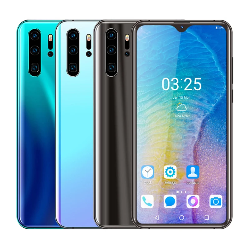 

UNIWA P30 Pro 4G Smartphone Quad Core Android 6.0 Dual SIM 6.26‘’ Waterdrop Full Screen 3000mAh Zinc Alloy Frame MT6737 32GB