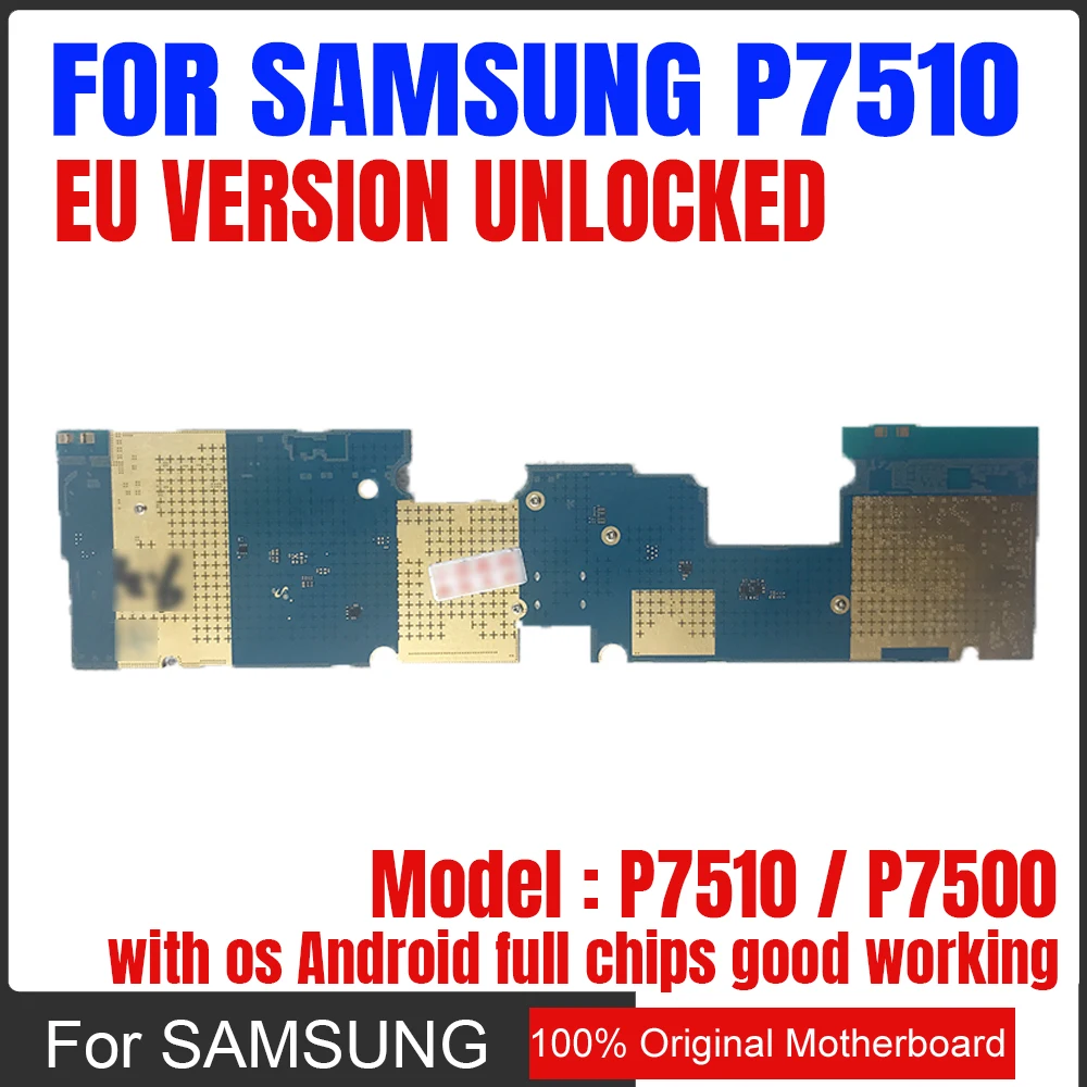 Полностью рабочий оригинал для Samsung Galaxy Tab 10 1 P7510 P7500 16 Гб Wi Fi материнская