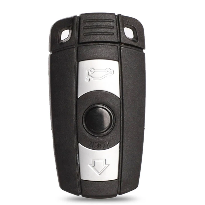 jinyuqin Car Remote Key Shell For BMW E61 E90 E82 E70 E71 E87 E88 E89 X5 X6 For 1 3 5 6 Series Replace 3 Button Smart Key Case