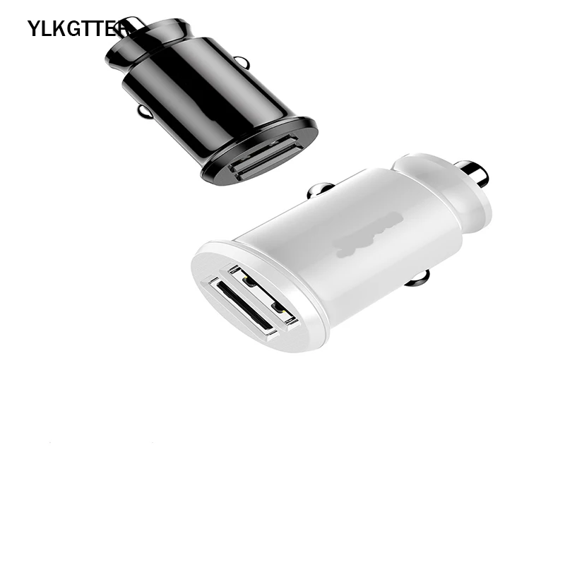 YLKGTTER, двойной USB выход, 3.1A, умное автомобильное зарядное устройство для Iphone X/XR, XIAO mi Note 10, huawei Mate30phone3.1A, высокотоковое mi ni зарядное устройство