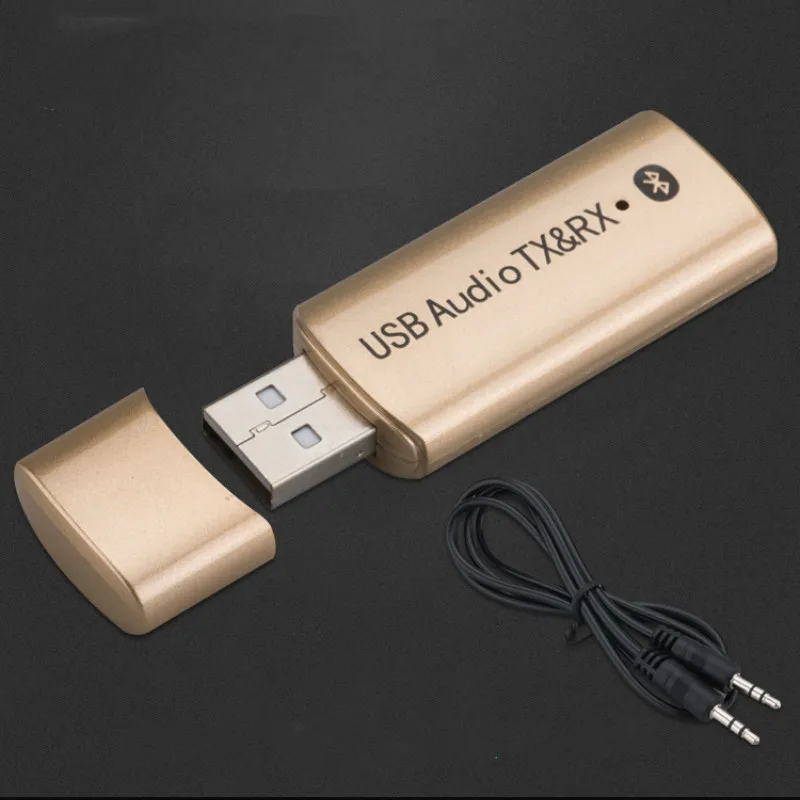 YIKIXI беспроводной USB bluetooth передатчик приемник аудио 4,2 стерео 3,5 мм передатчик адаптер aux для ТВ компьютер наушники