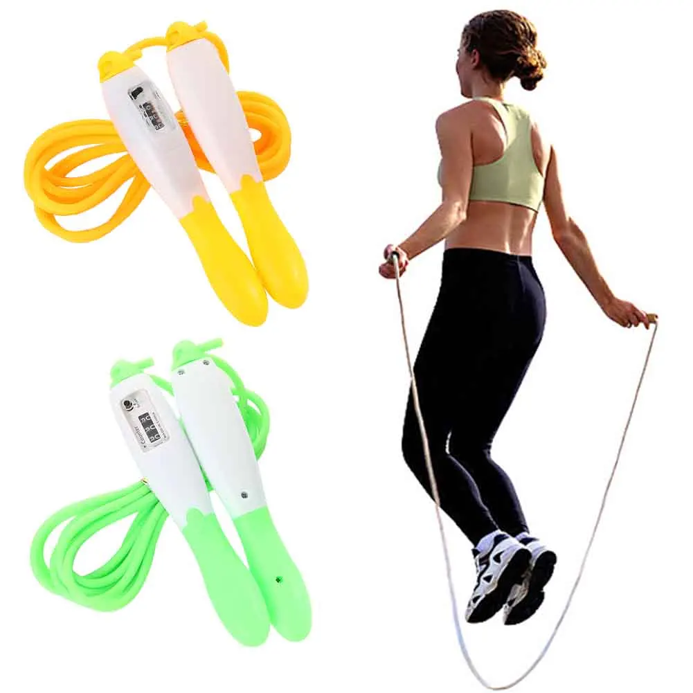 1Pc Sports Fitness Jump Rope With Counter Speed Counting Skip Rope Skipping Wire 