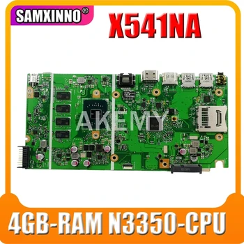 

Akemy X541NA Laptop motherboard for ASUS X541NA original mainboard 4GB-RAM N3350-CPU
