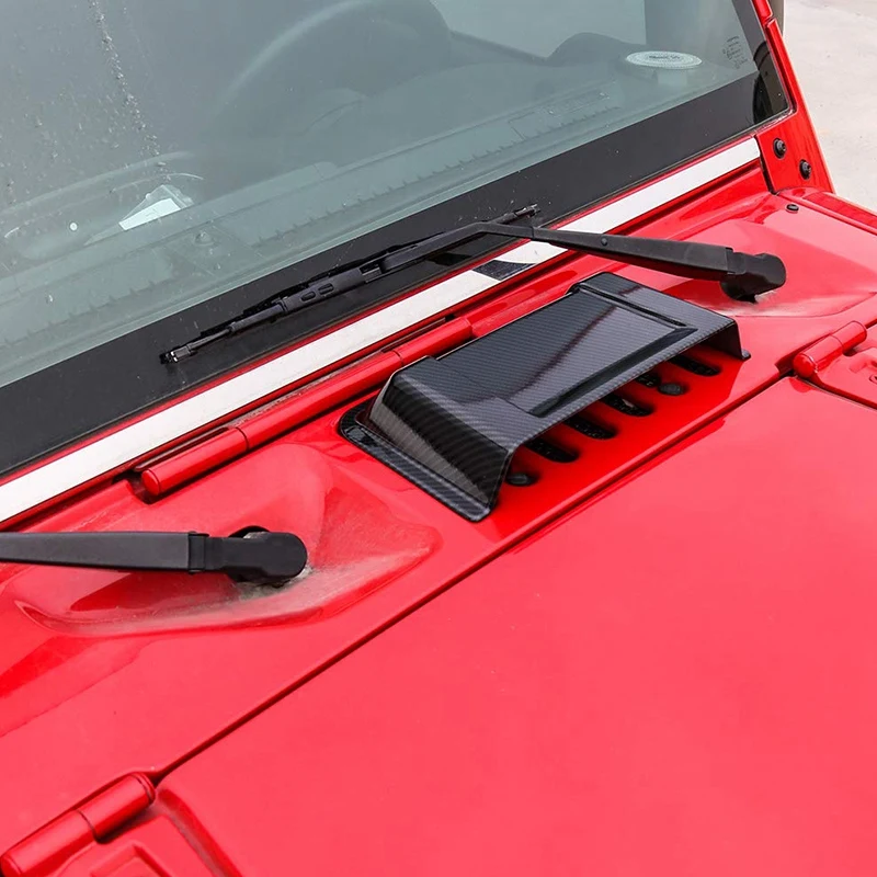 Крышка Впускного КЛОБУКА двигателя воздухозаборник для 2007- Jeep Wrangler JK автомобильные аксессуары