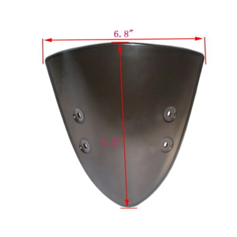 Мотоцикл Дым PMMA ветровое стекло лобовое стекло Fly Экран для Kawasaki ER 6N ER6N 12-14 13