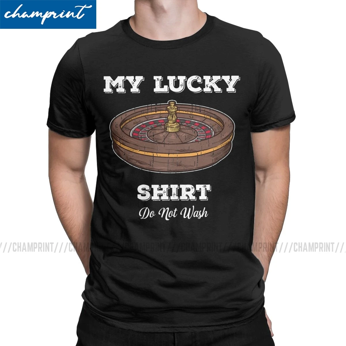 Мужская футболка с надписью My Happy рулетка Do Wash русская игровые игры в азартные