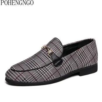 

Fashion Wedding and Party Shoes Gentleman 2020 New Spring and Autumn Men Shoes Moccasin Men Loafers Brand Men Casual Shoes