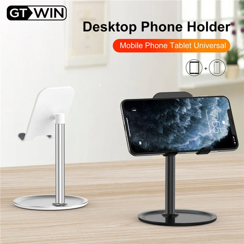 Gtwin Universal Tablet Phone Holder Desk For Iphone Desktop Tablet