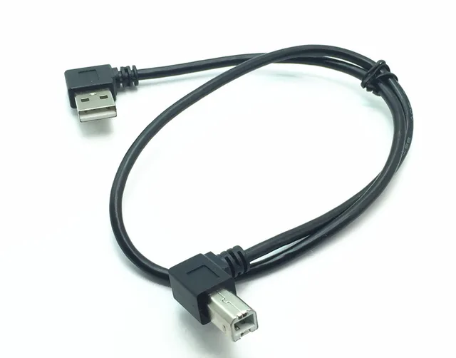 Cavo USB 2.0 Typ A (maschio) Angolo Angolata A 90 ° USB 2.0 Typ A - Foto 11