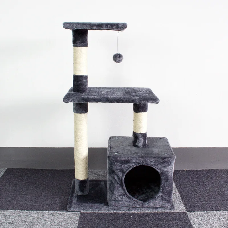 

Small and medium cat climbing frame Pet nest Grinding claw toy cute funny Comfortable