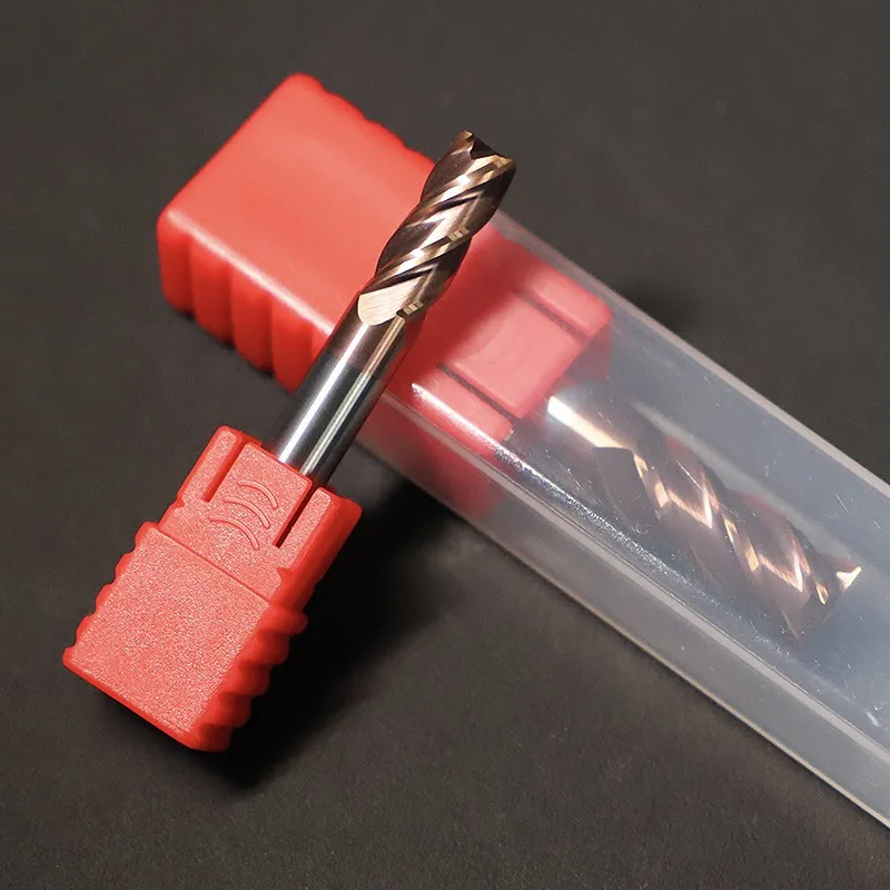 1PCS Milling Tools HRC60 4 Flute Alloy Carbide Tungsten Steel Milling Cutter End Mill 4mm 6mm 8mm 10mm 12mm Metal Cutter Endmill