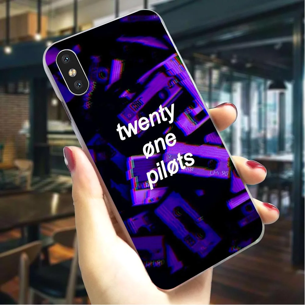 Гибридный чехол для телефона Twenty One Pilots чехол для iPhone 6 5 5S SE 6 S/6 6S Plus 7 8/7 8 Plus X XS XR Xs Max - Цвет: K2525511