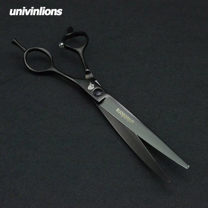 7.5" Pet Dog Grooming Scissors Up Curved Shears Cat Scissors Pet Cat Hair Scissors Horse Shears Upward Hair Cutting Tools VG10