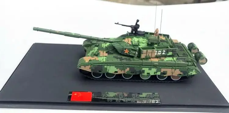 Китай ZTZ 99 1: 72 Готовая модель танк PMA