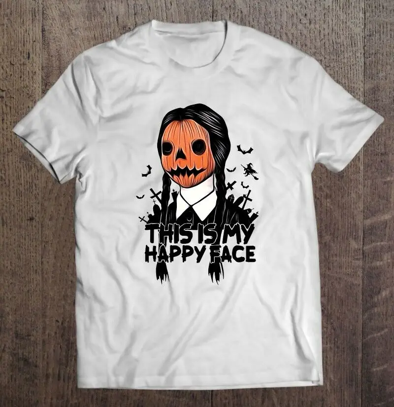 Мужская футболка с надписью This Is My Happy Face S-3XL унисекс бесплатная доставка | одежда