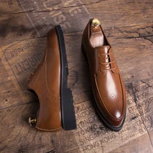 Итальянская мужская обувь; повседневные брендовые деловые туфли на шнуровке; дышащие мужские мокасины; мокасины из мягкой кожи; обувь для вождения