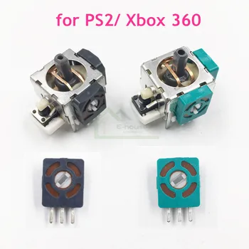

10pcs 3D Joystick Analog micro switch replacement for Playstation 2 PS2 for Xbox 360 Controller analog axis resistors repair