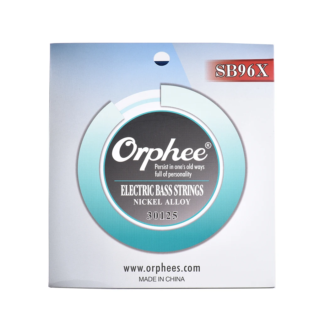 Orphee SB96X 6-ой для электрической бас-гитары гитарная струна 6 шт./компл. Никель сплав проволочный шестиугольная Сталь Core нормальный светильник напряжения