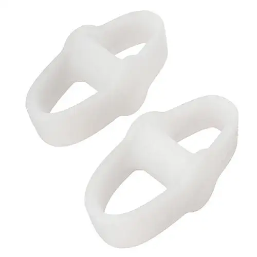 2 Pcs Soft Silicone Toe Straightener Separator Bunion Corrector Pain Relief Foot Care Tool Hallux Valgus Correction Pedicure
