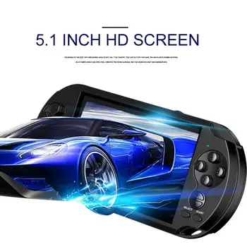 

X9 8G Game Console X9 Game ConsoleLarge Screen Nostalgic for Arcade Multifunction 5.1 Inch MP5 Hd Screen
