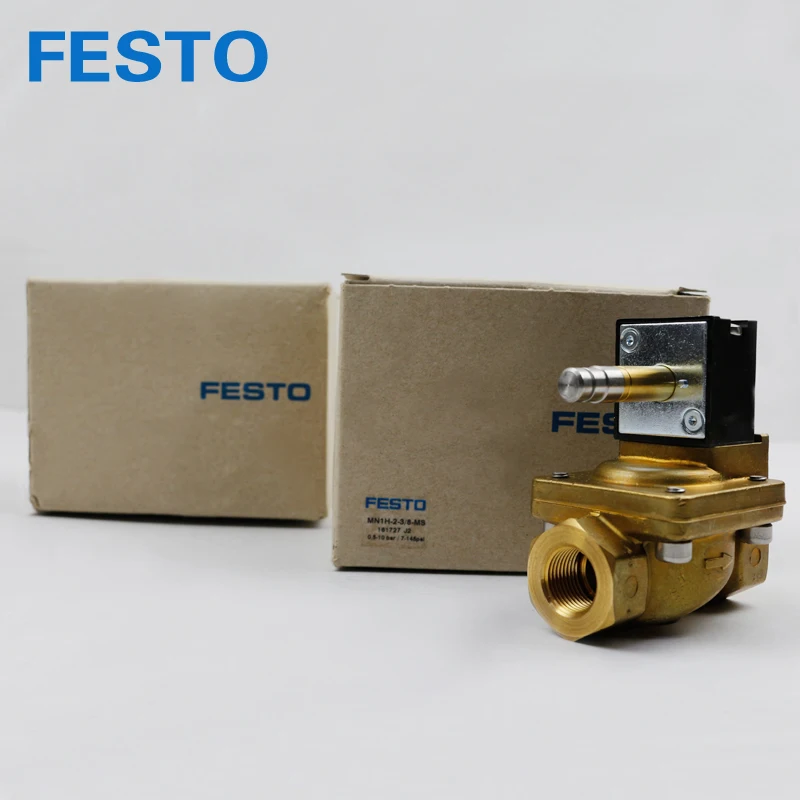 

FESTO MN1H Filter compressed air solenoid valve MN1H-2-1/2-1/4-3/8-MS 161728 161725 161727