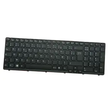 

Black FR Layout Laptop Keyboard Frame Backlight fit for Sony SVE15 SVE 15