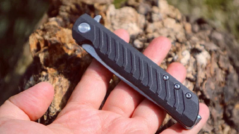 CRK 3801LCK складной карманный Ножи 8Cr13 лезвие нейлоновое стекловолокно ручка на