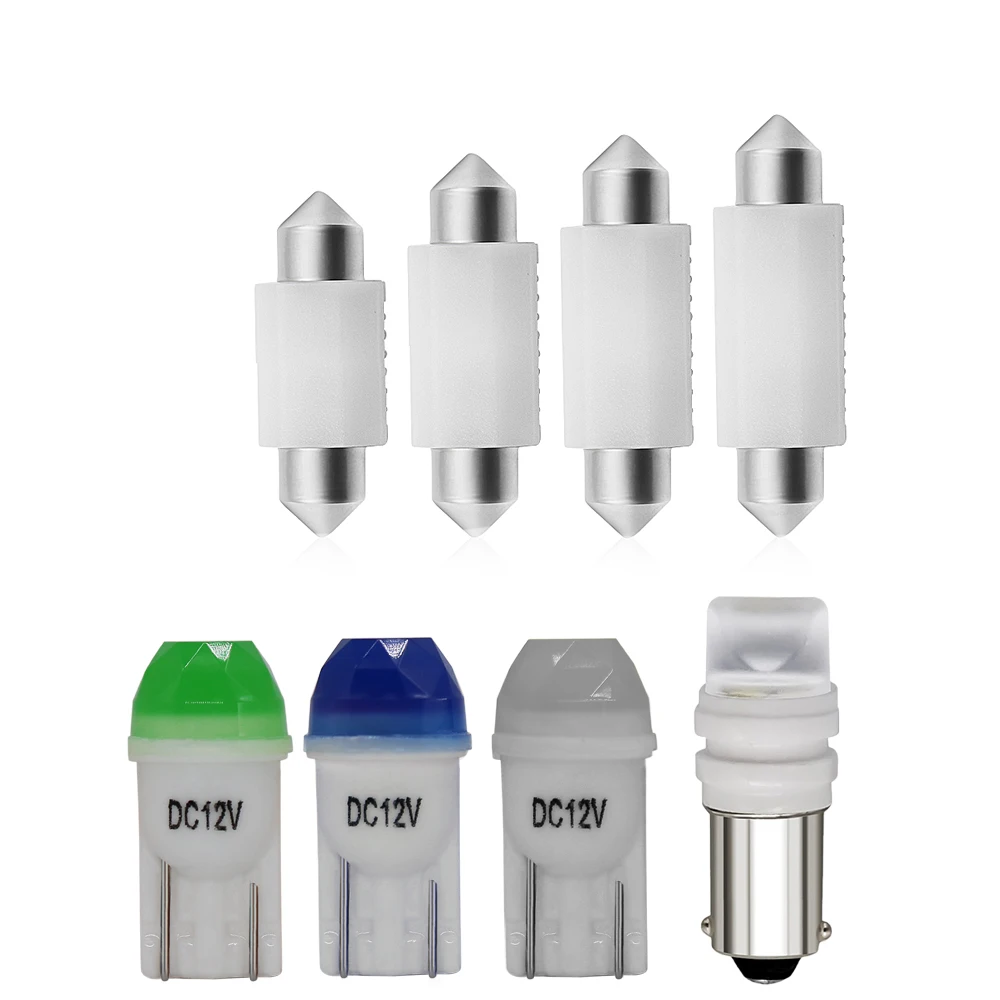 8Pcs LED Car Bulb